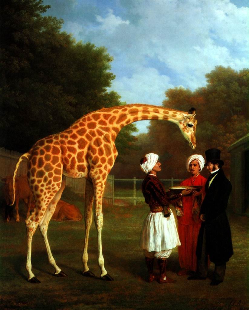 Агасс Жак Лоран
Нубийский жираф
Jacques-Laurent Agasse
